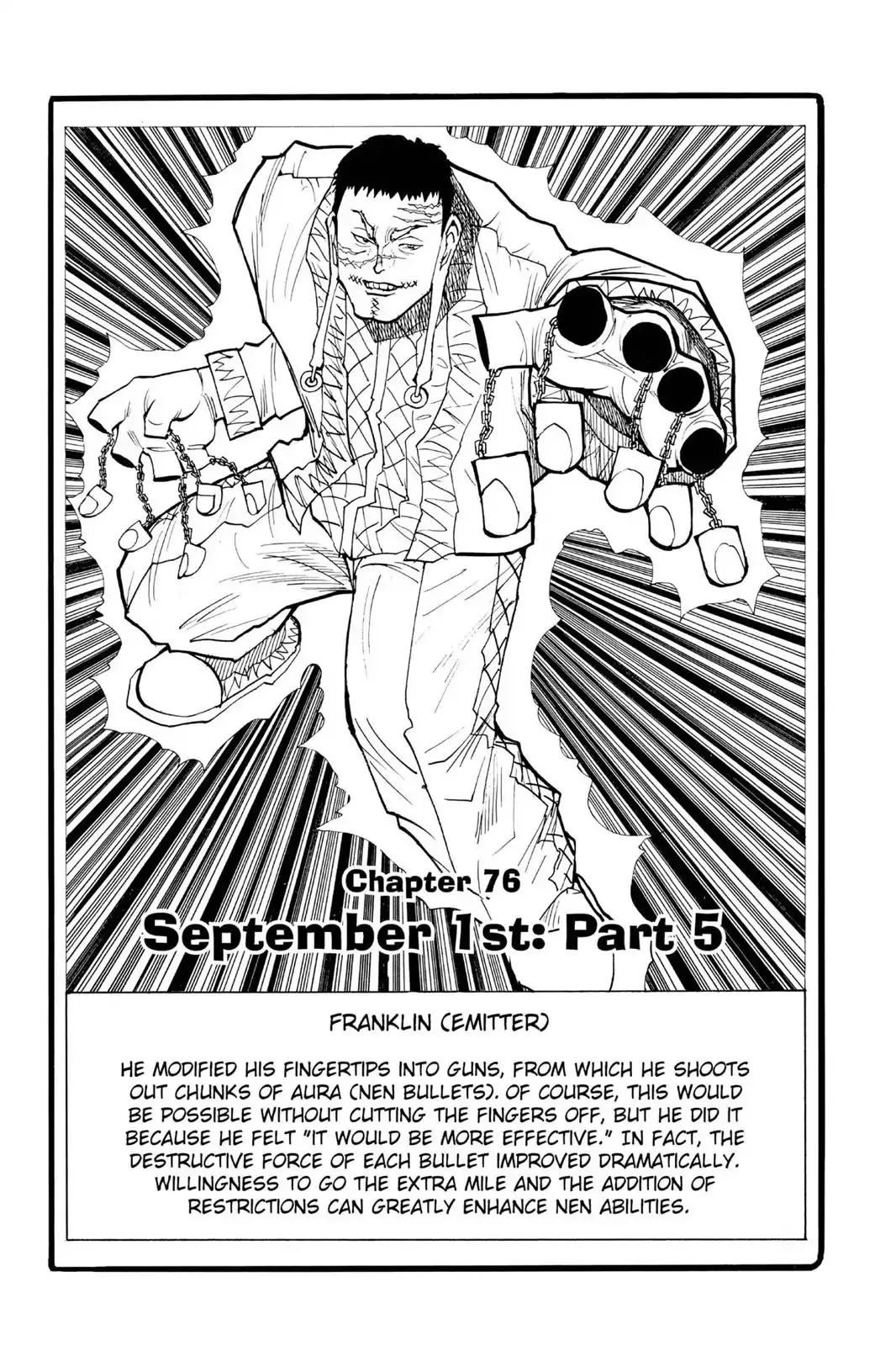 Read Hunter X Hunter Chapter 76 - September 1st: Part 5 Online