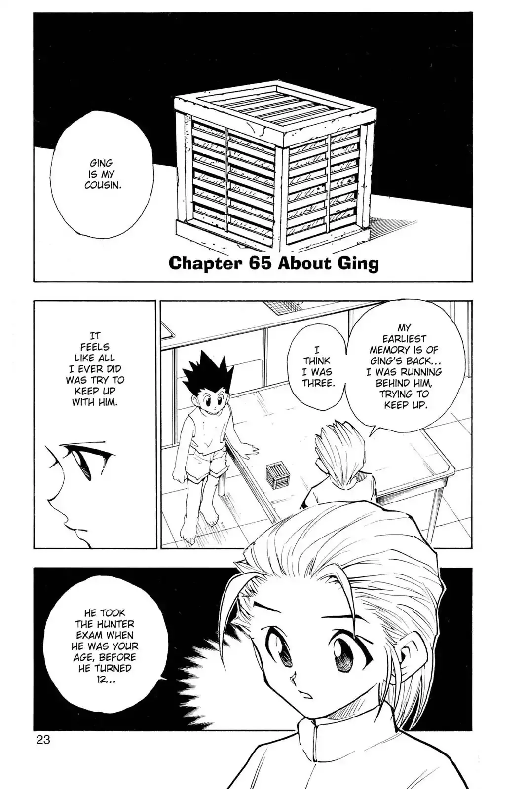 Read Hunter X Hunter Chapter 65 - About Ging Online