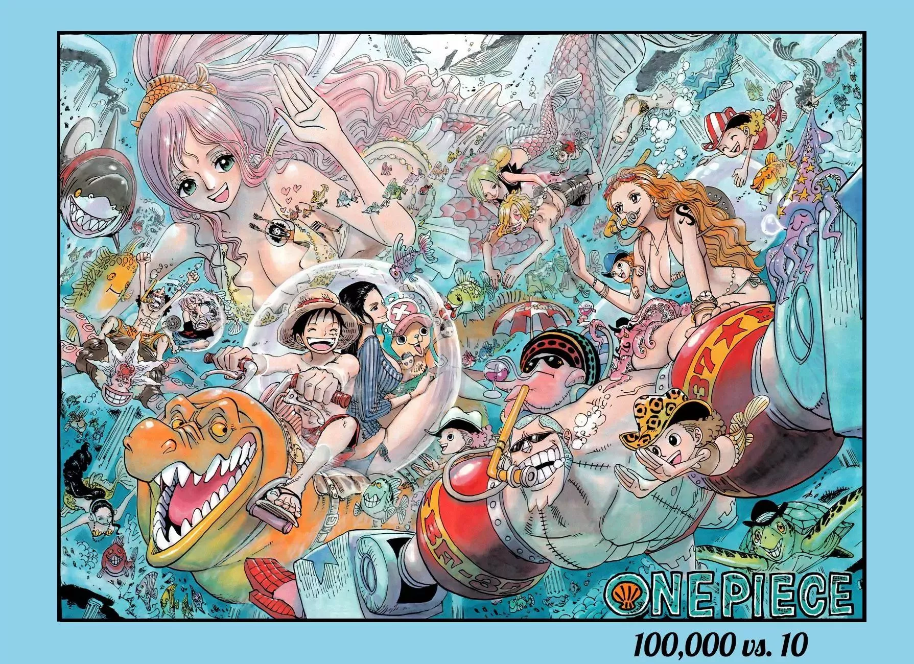 Read One Piece Chapter 634 - 100.000 vs 10 Online