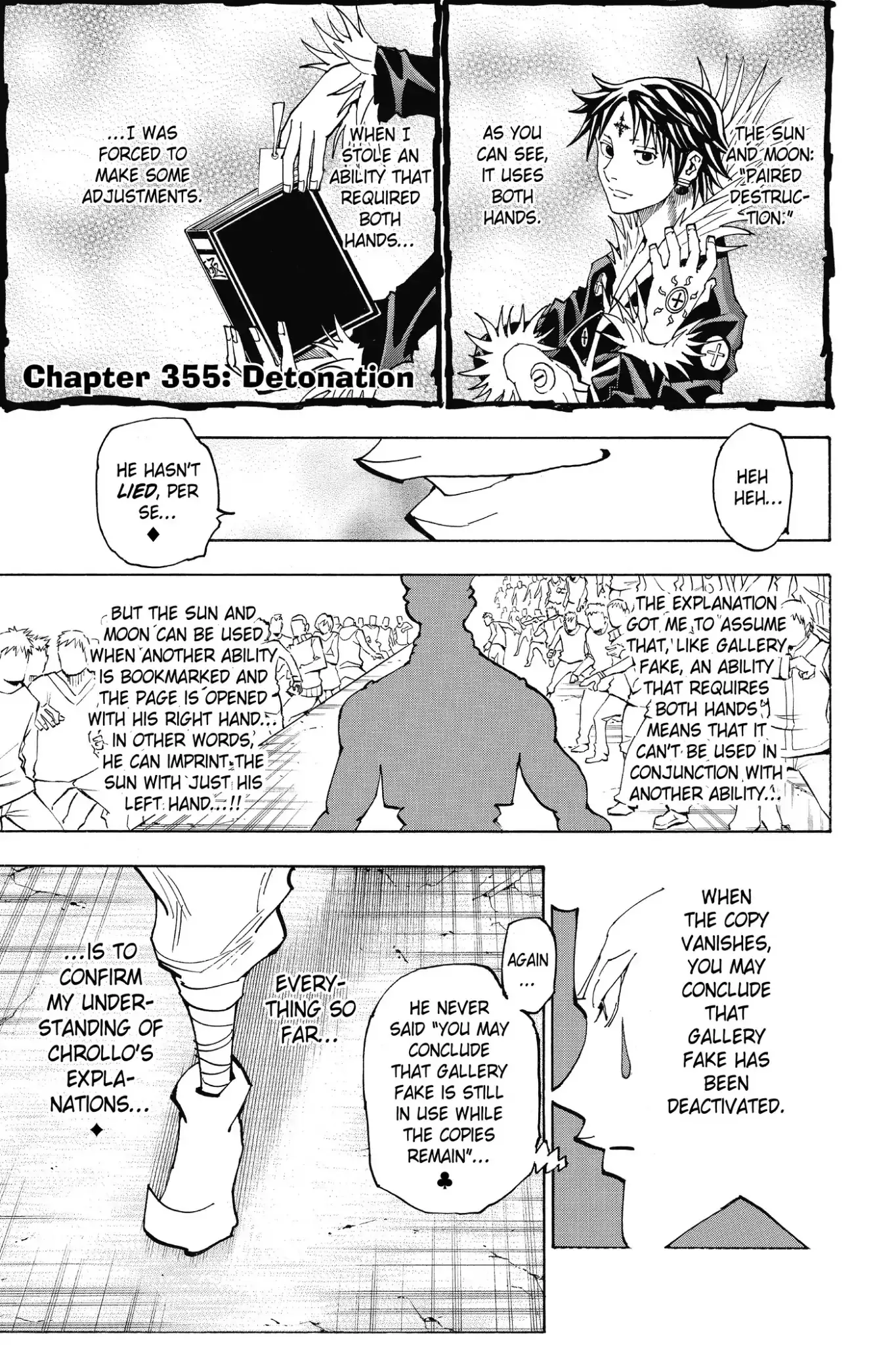 Read Hunter X Hunter Chapter 355 - Detonation Online