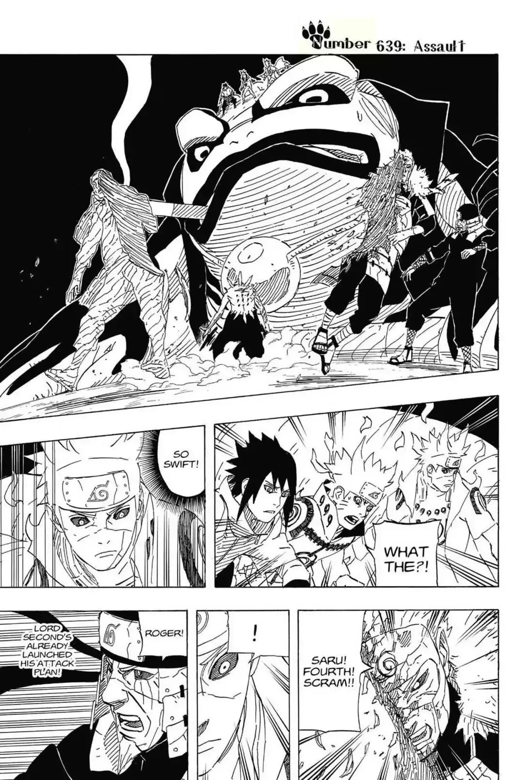 Read Naruto Chapter 639 - Assault Online