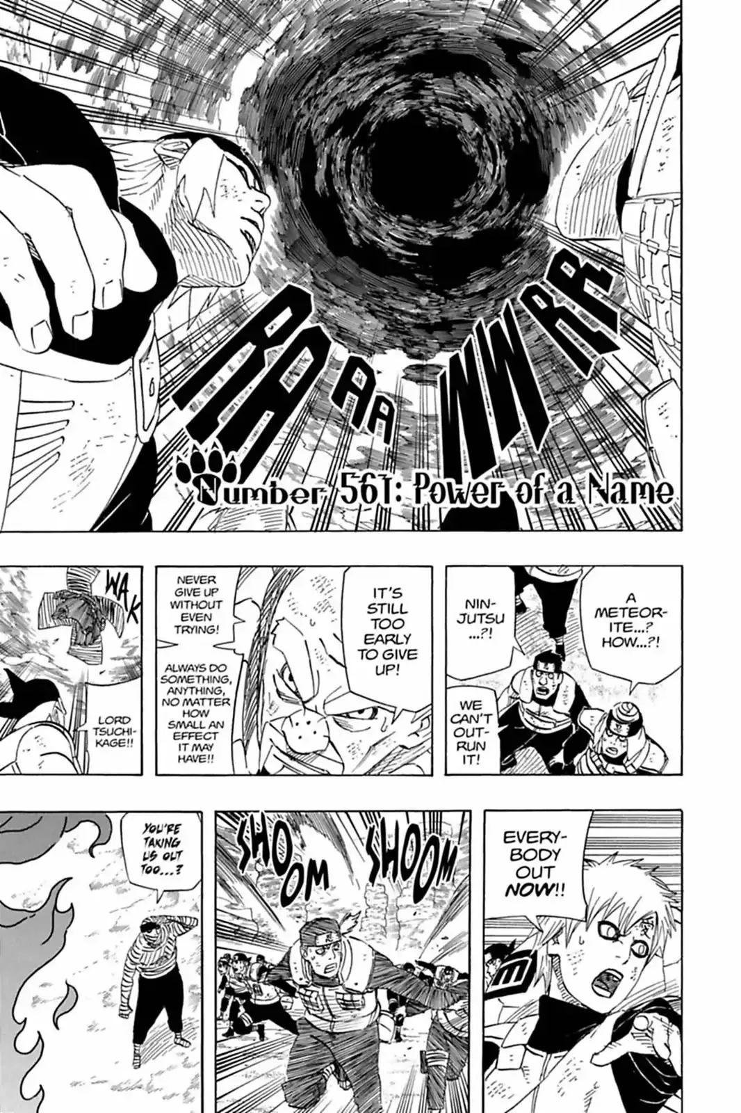 Read Naruto Chapter 561 - Power Of A Name Online