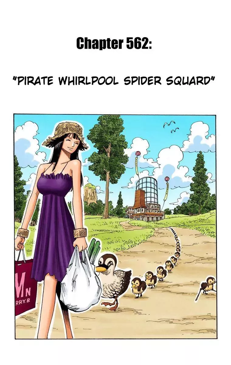 Read One Piece Chapter 562 - Pirate Whirlpool Spider Squardo Online