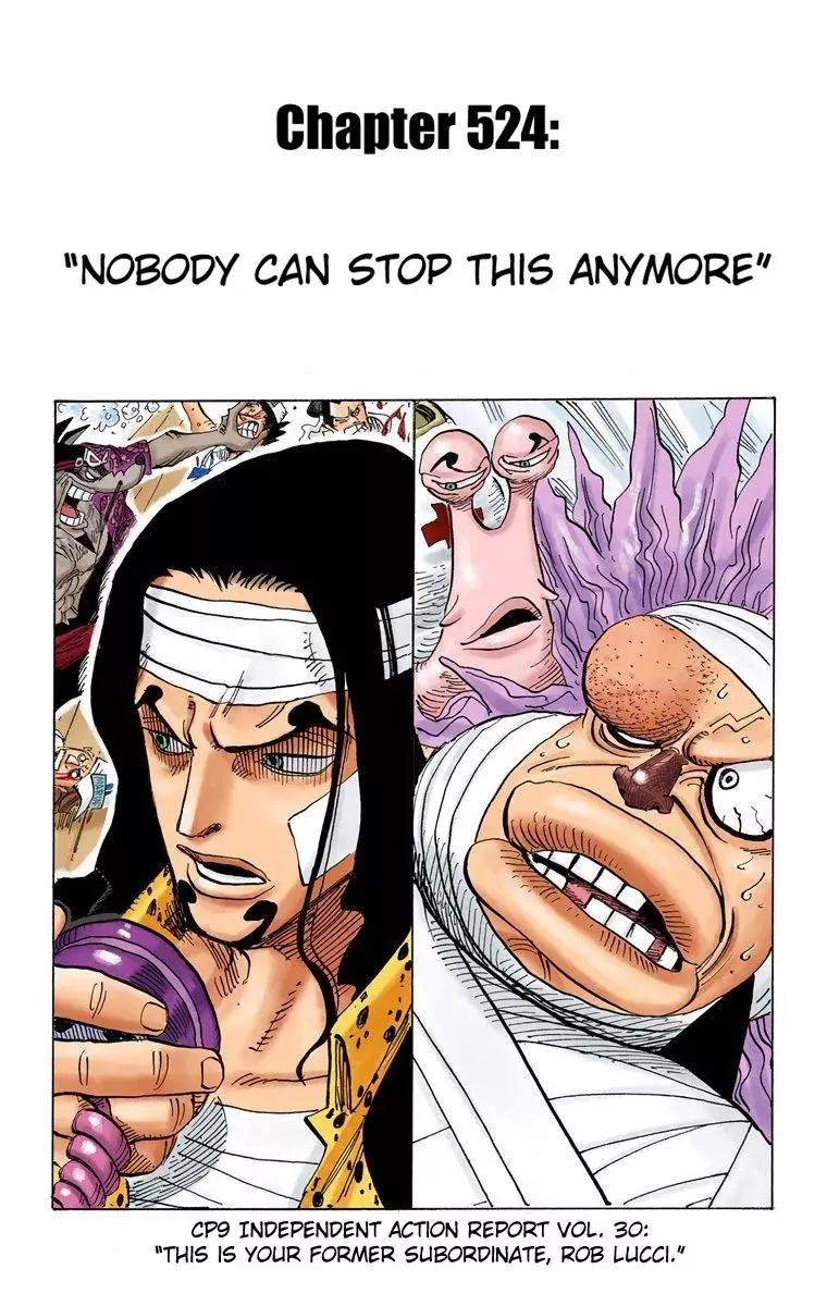 Read One Piece Chapter 524 - Nobody Can Stop This Anymore Online