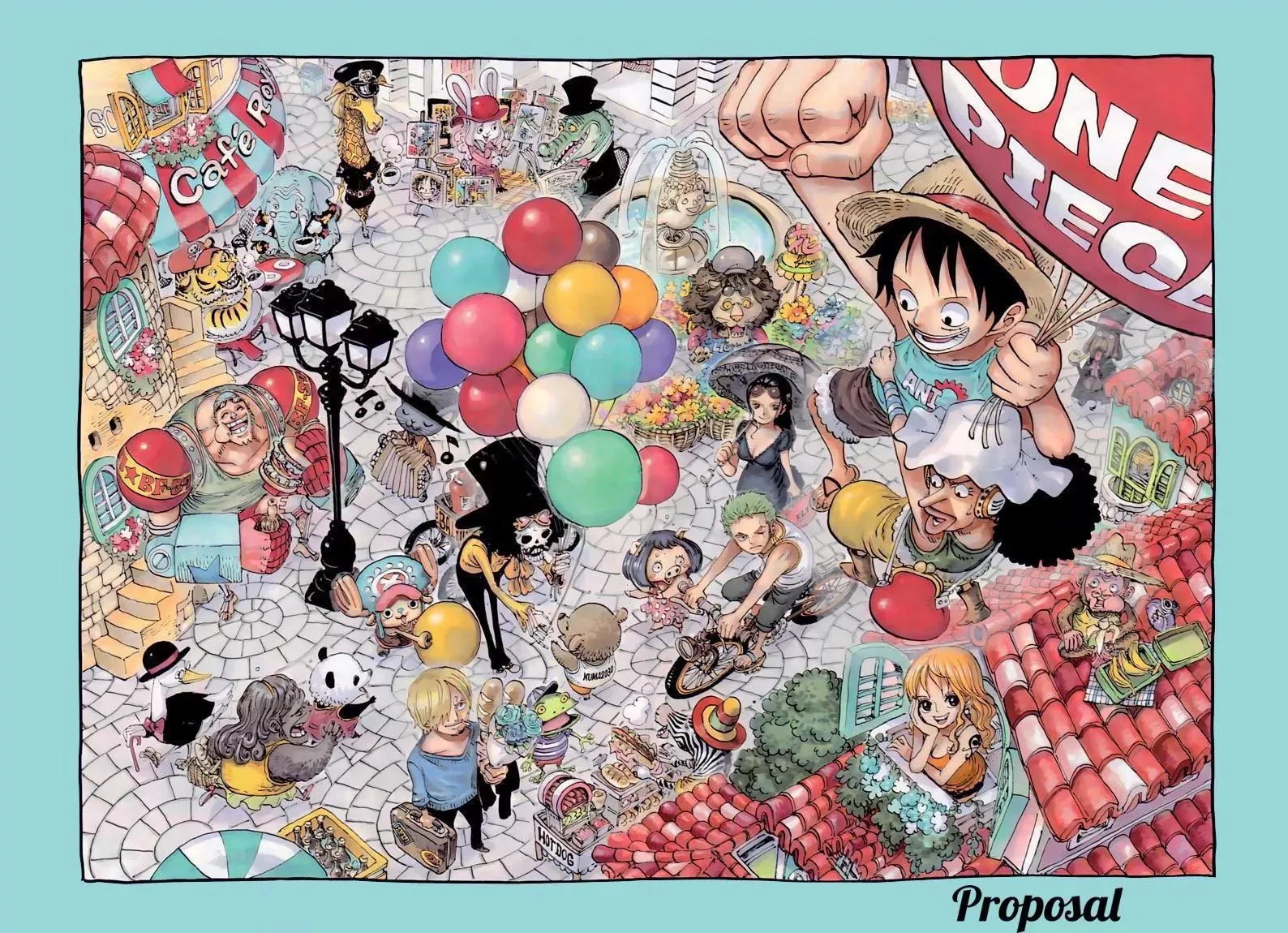 Read One Piece Chapter 618 - Proposal Online