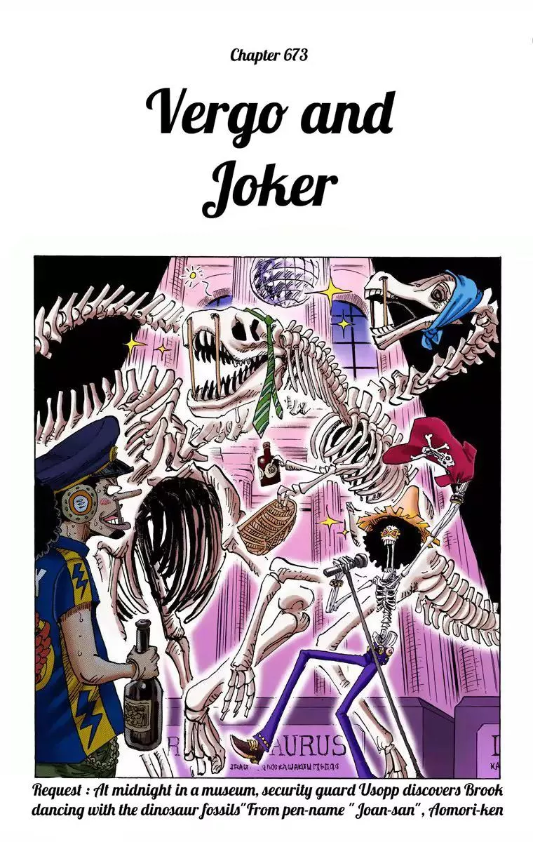 Read One Piece Chapter 673 - Vergo and Joker Online