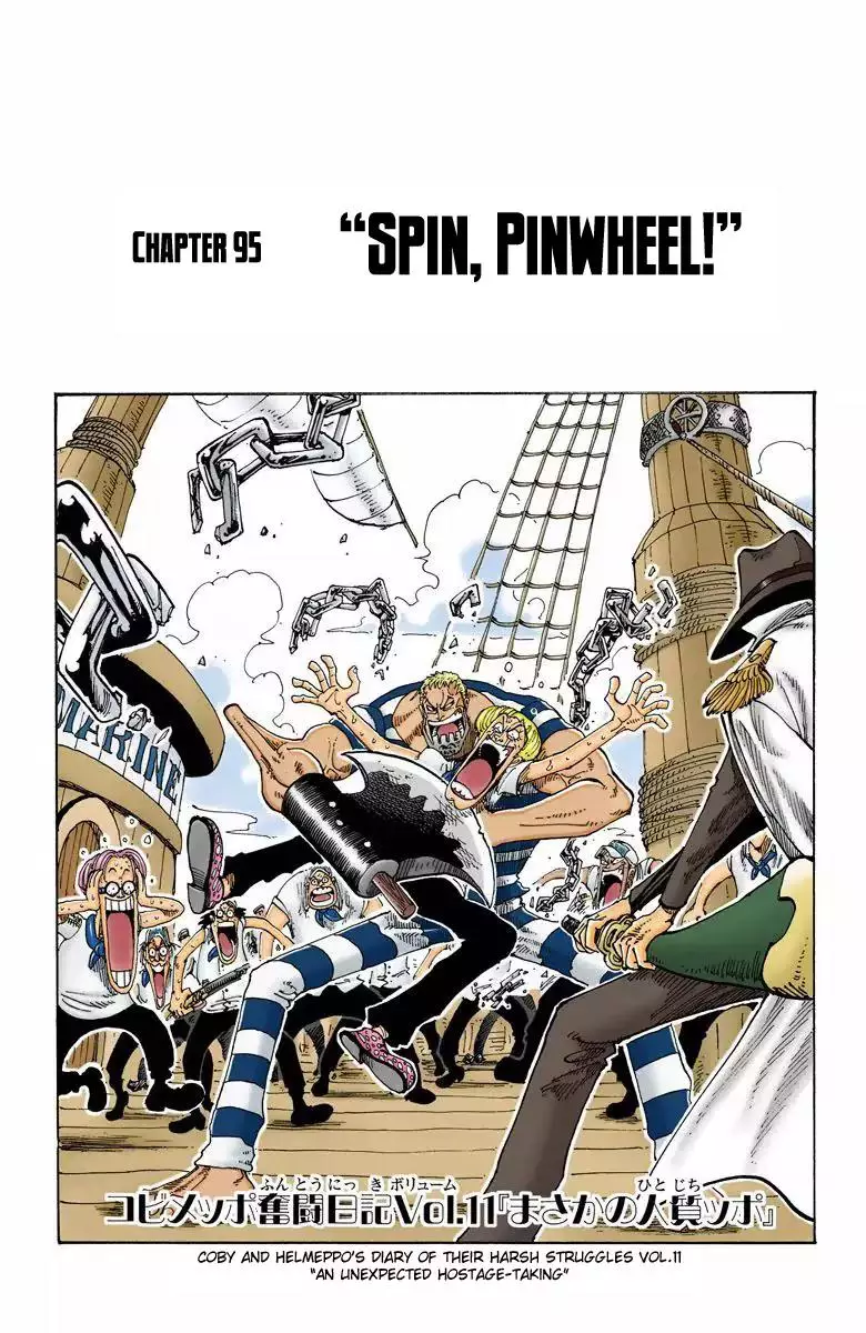 Read One Piece Chapter 95 - Spin, Pinwheel! Online