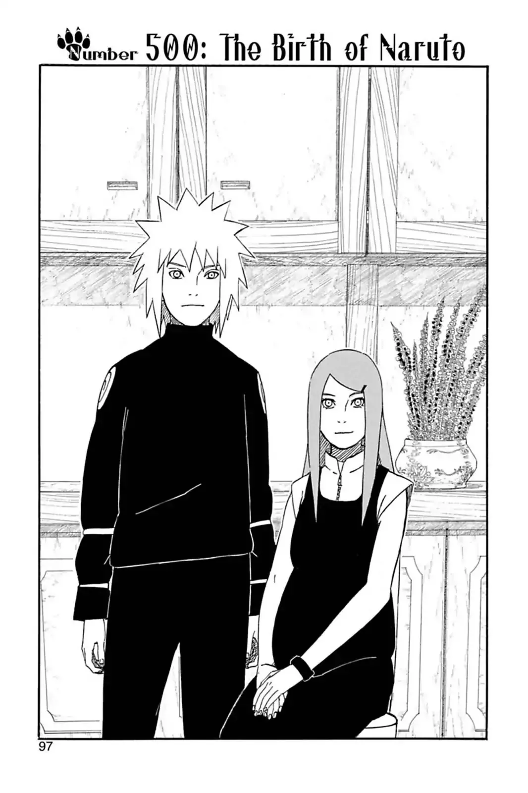 Read Naruto Chapter 500 - The Birth Of Naruto Online