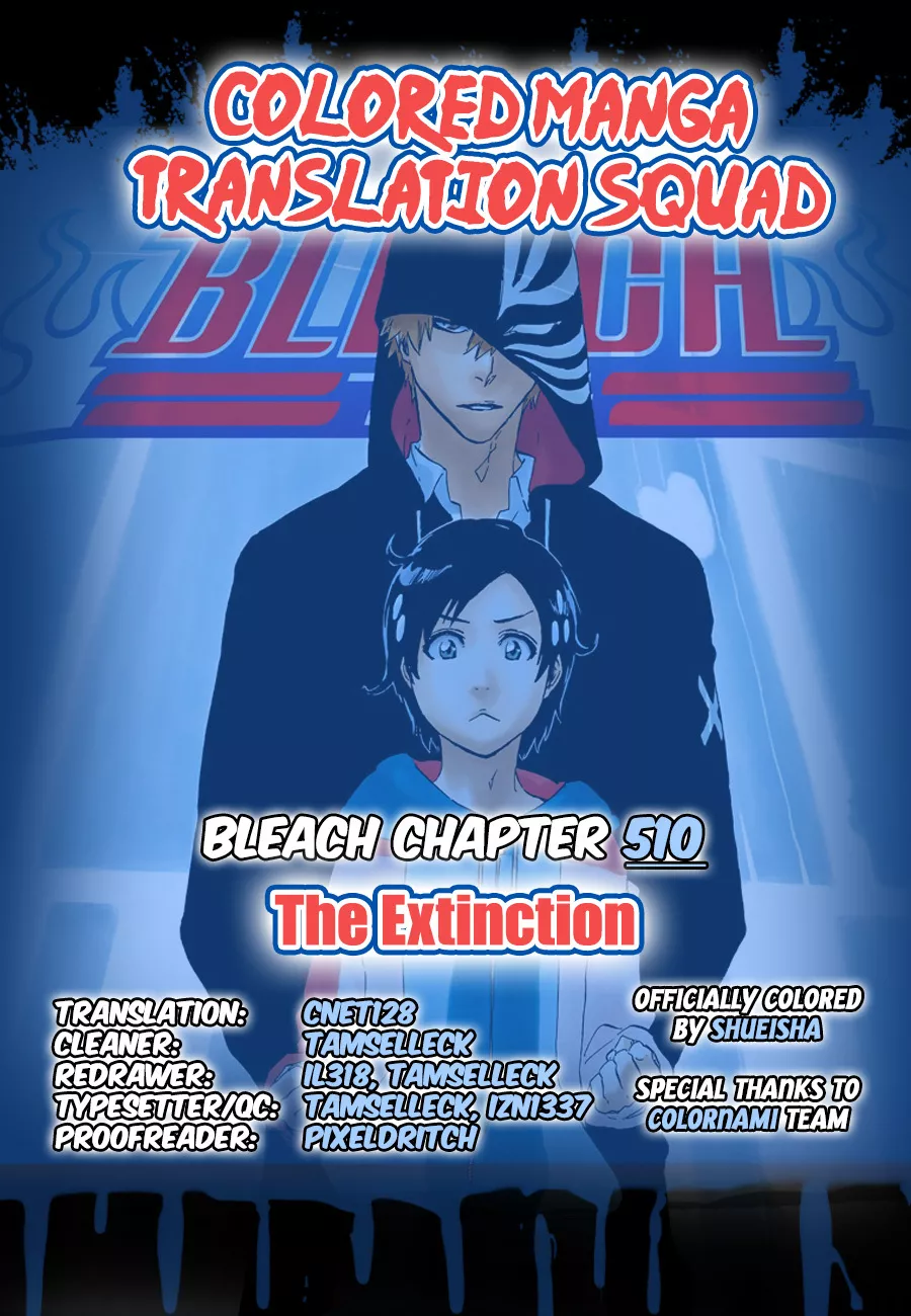 Read Bleach Chapter 510 - The Extinction Online