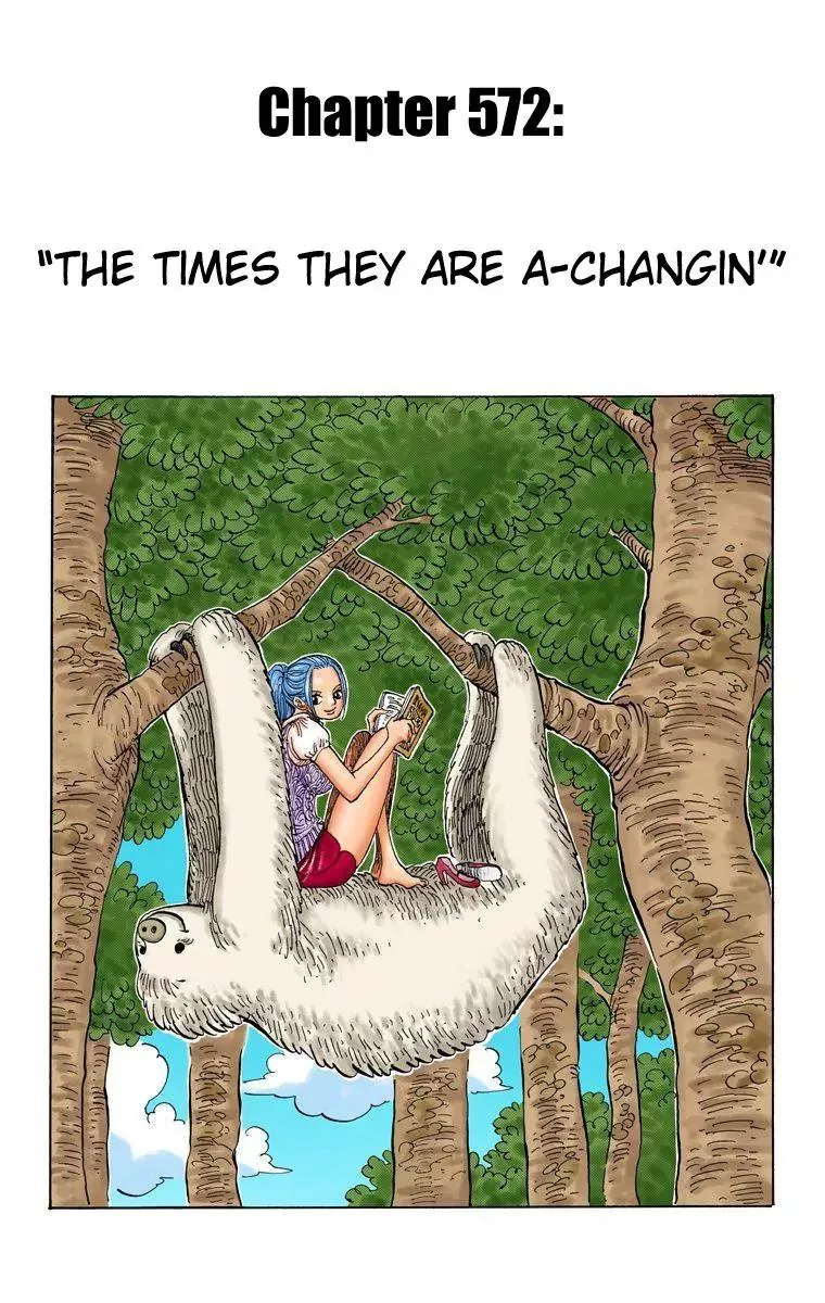 Read One Piece Chapter 572 - The Times They Are A-Changin Online