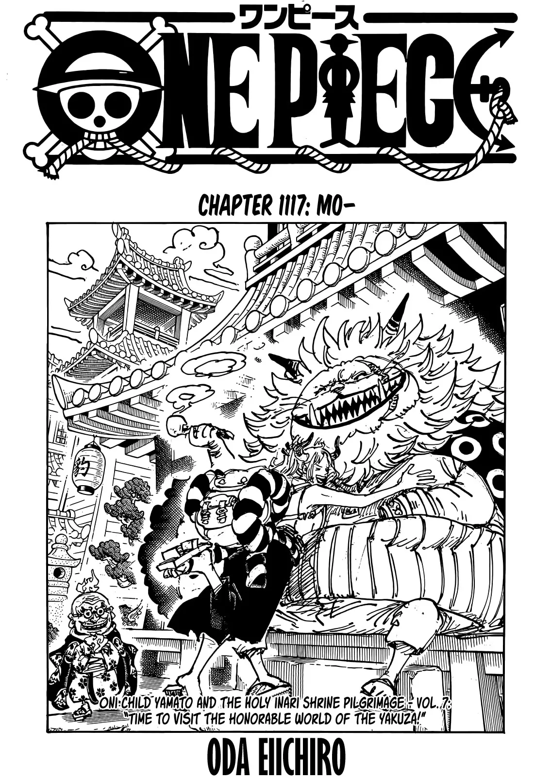 Read One Piece Chapter 1117 - Mo- Online