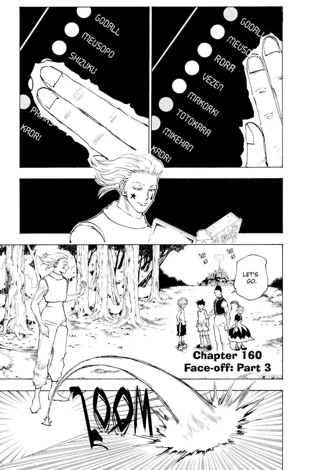 Read Hunter X Hunter Chapter 160 - Face-Off: Part 3 Online