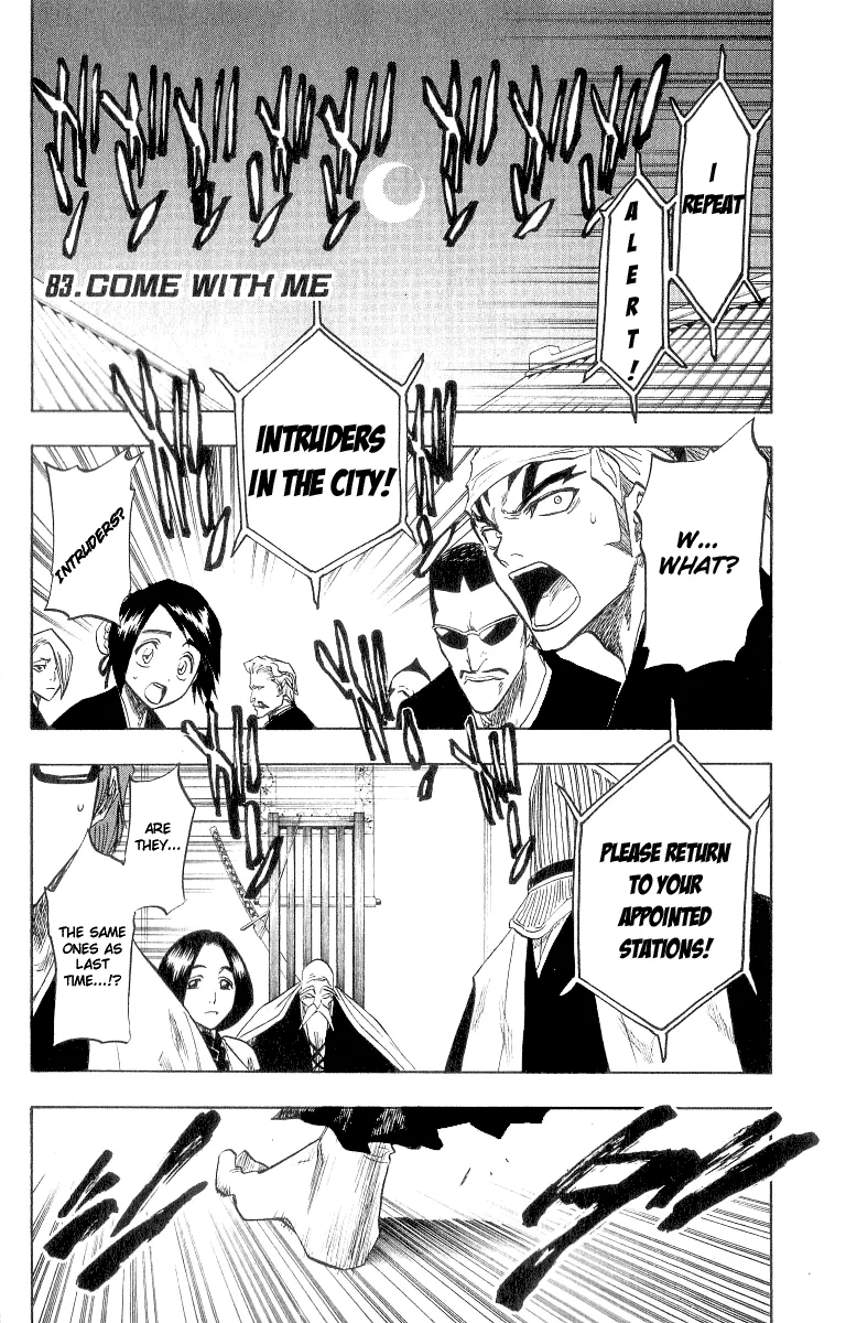 Read Bleach Chapter 83 - Come with Me Online