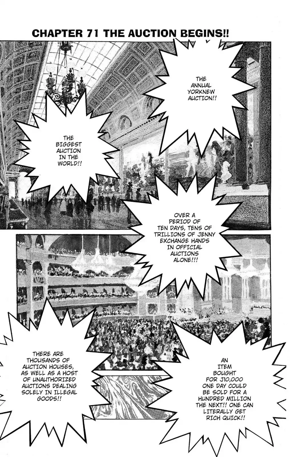 Read Hunter X Hunter Chapter 71 - The Auction Begins!! Online