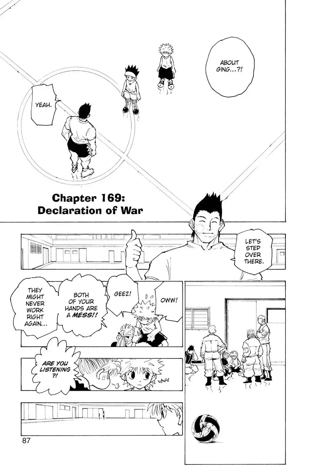 Read Hunter X Hunter Chapter 169 - Declaration Of War Online