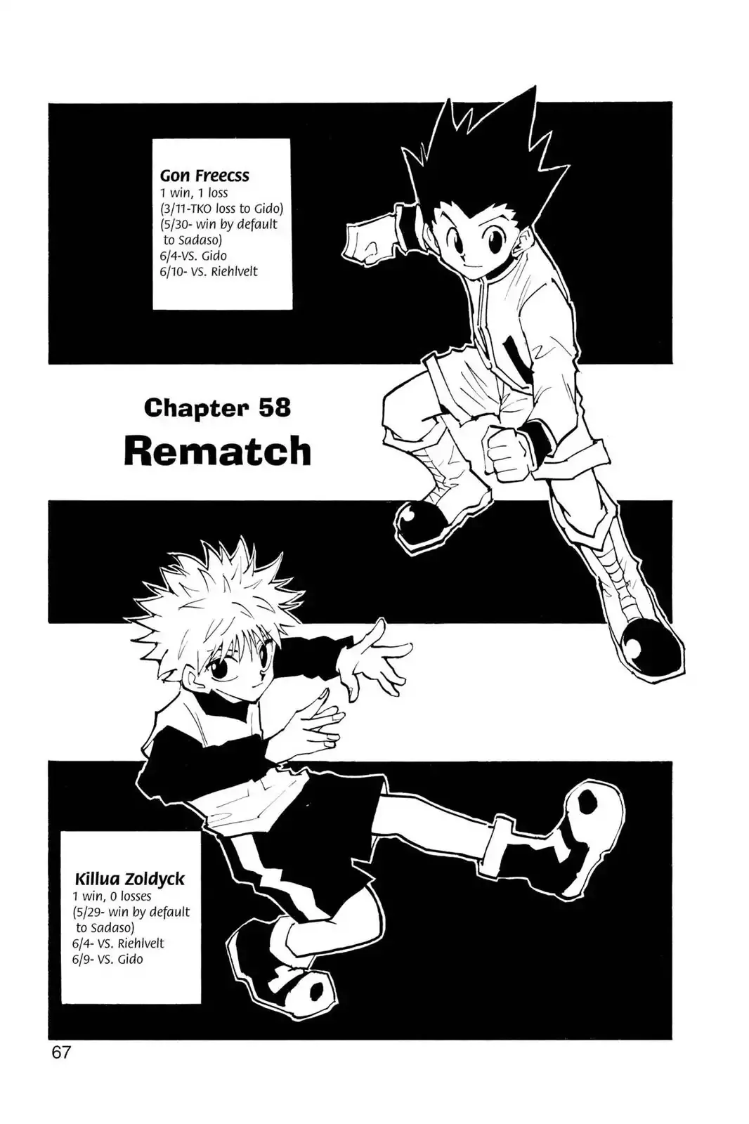 Read Hunter X Hunter Chapter 58 - Rematch Online