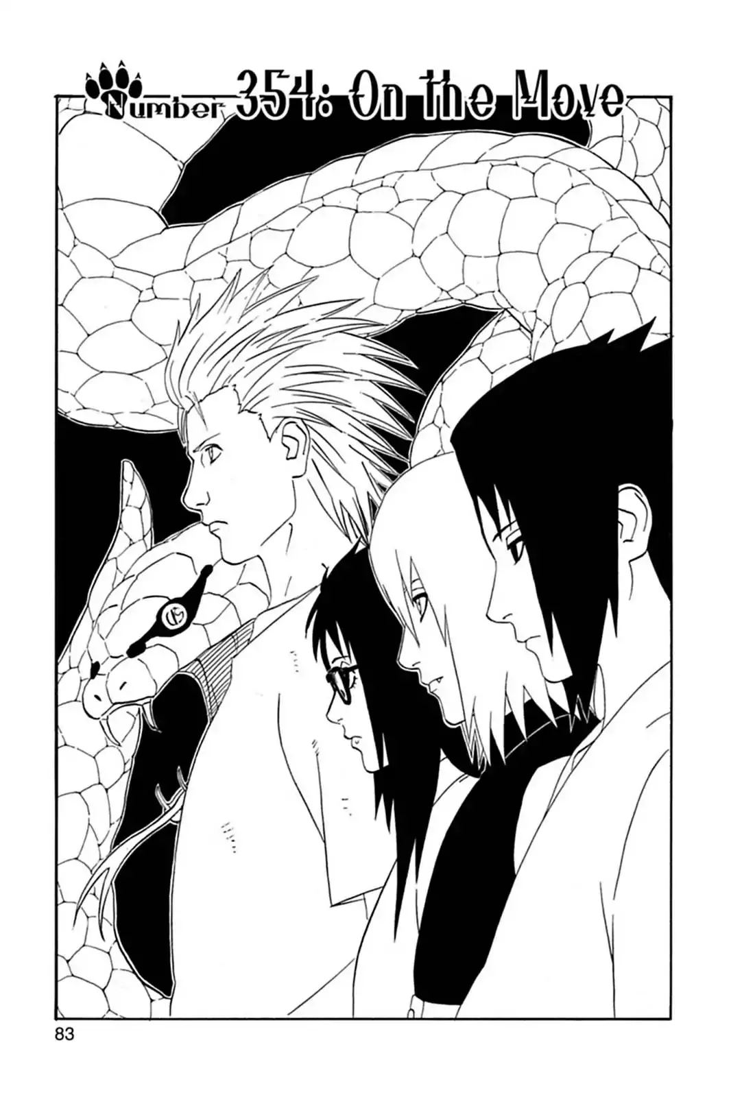 Read Naruto Chapter 354 - On The Move Online