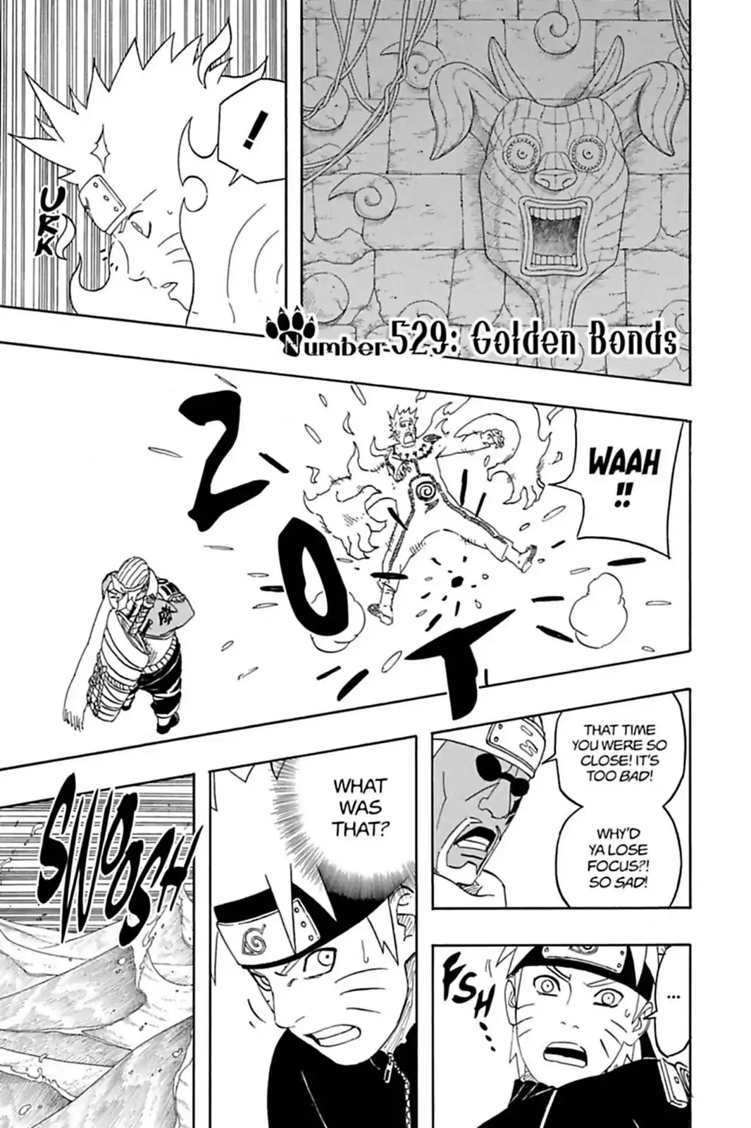 Read Naruto Chapter 529 - Golden Bonds Online