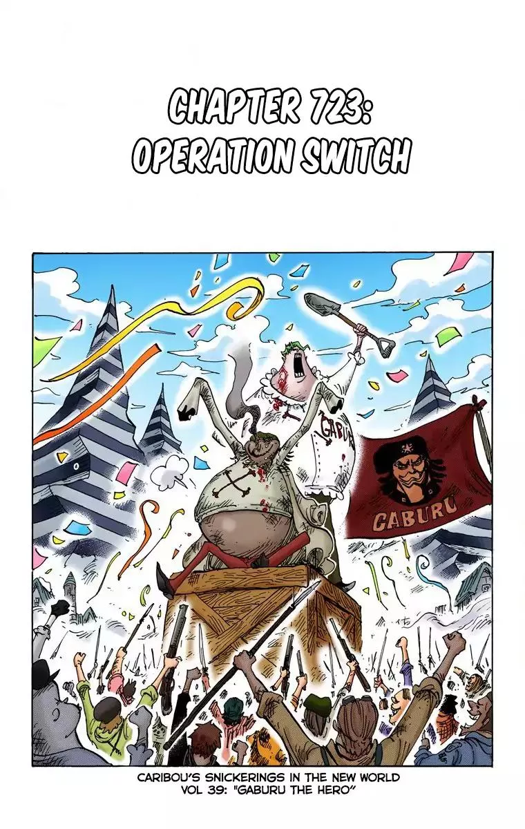 Read One Piece Chapter 723 - Operation Switch Online