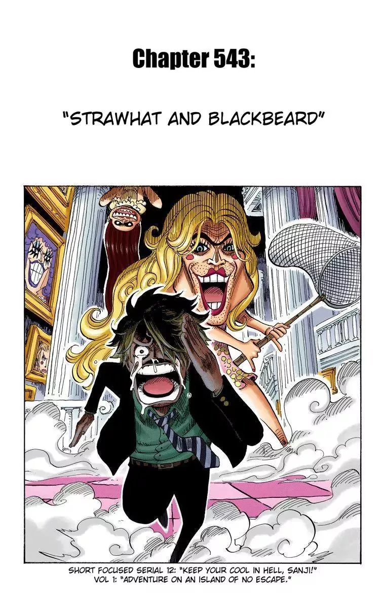 Read One Piece Chapter 543 - Strawhat and Blackbeard Online