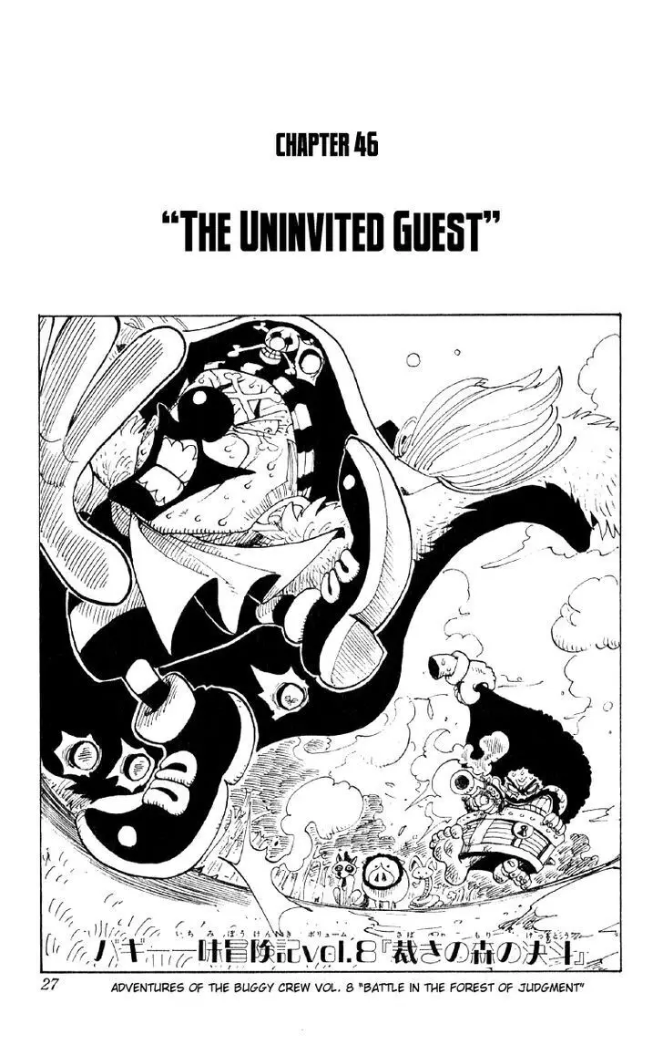 Read One Piece Chapter 046 - The Uninvited Guest Online