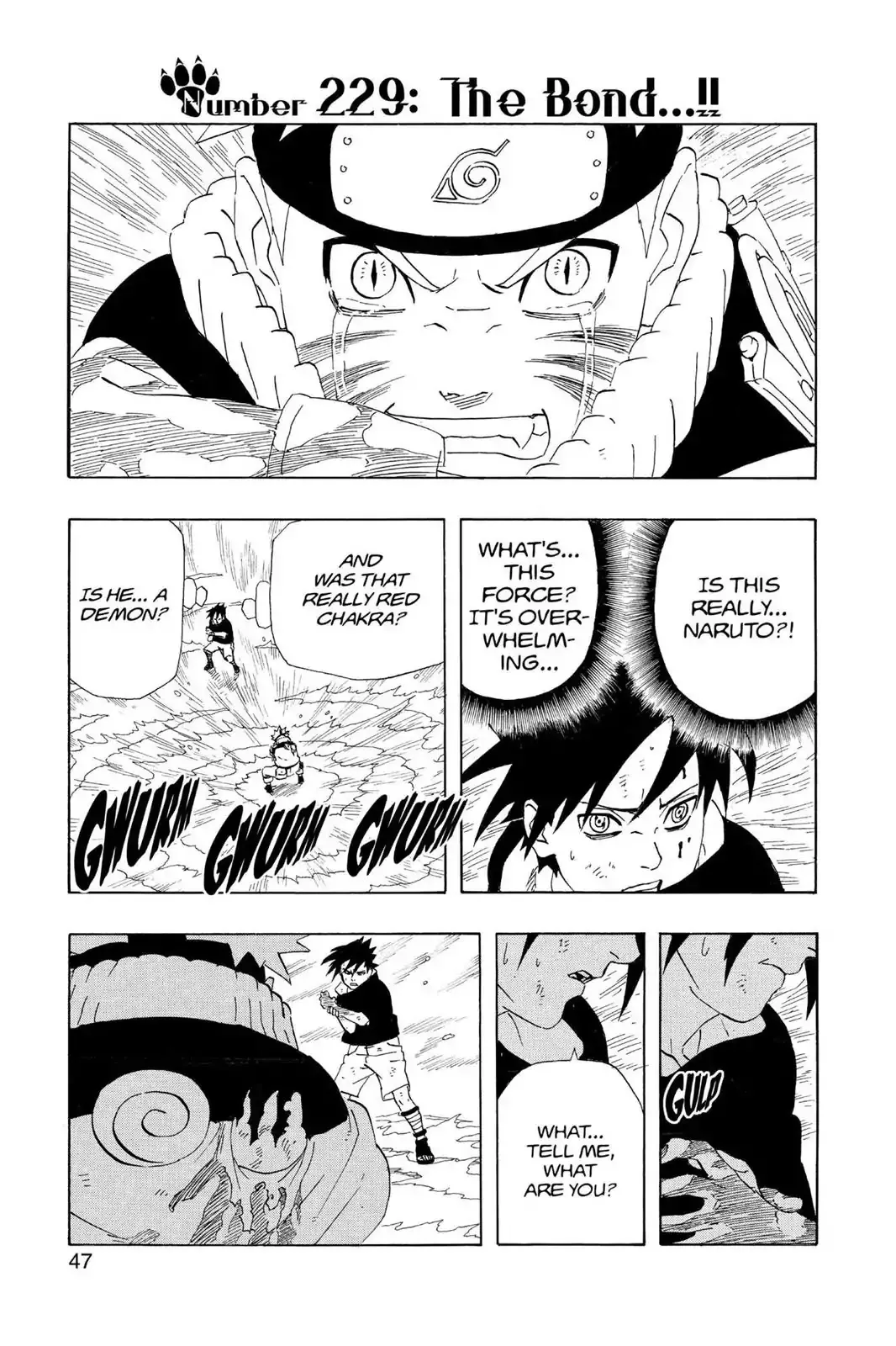 Read Naruto Chapter 229 - The Bond...!! Online