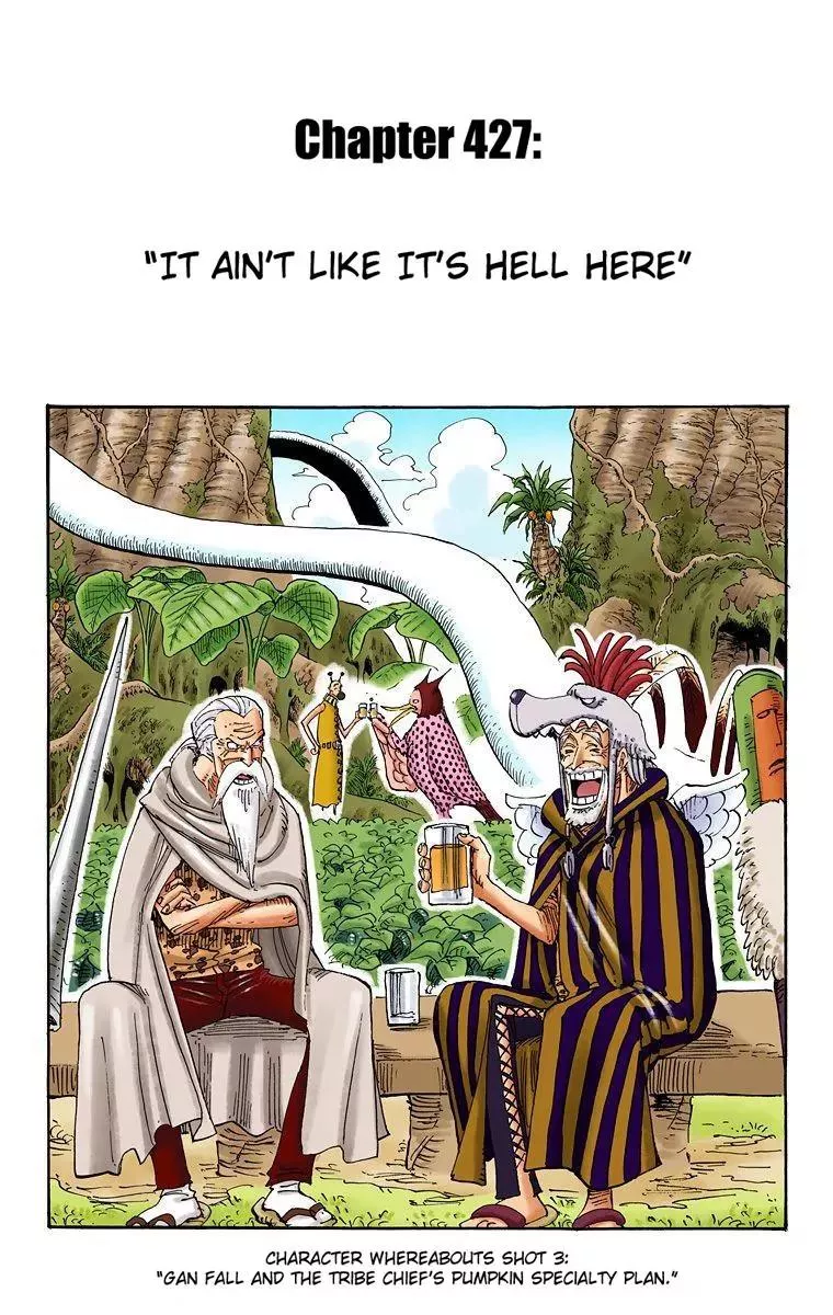 Read One Piece Chapter 427 - It Ain't Like it's Hell Here Online