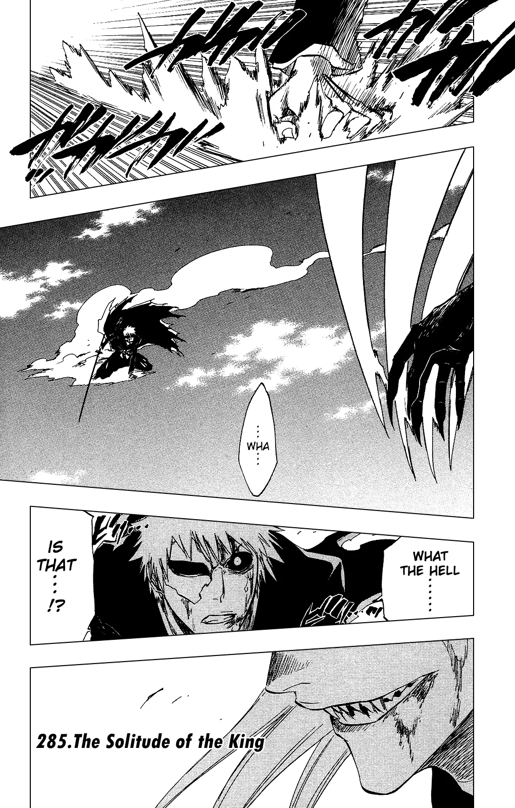 Read Bleach Chapter 285 - Devour the Flesh, Alone Online