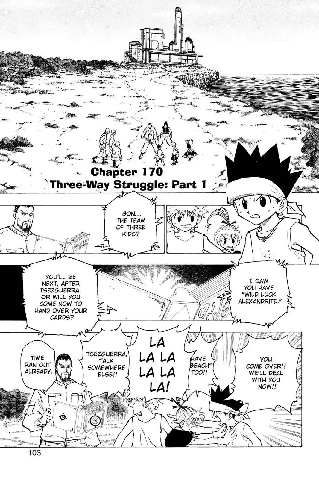 Read Hunter X Hunter Chapter 170 - Three-Way Struggle: Part 1 Online