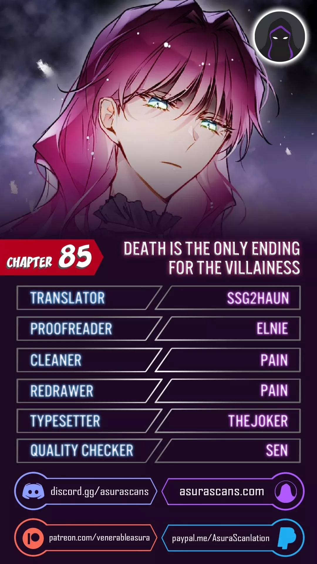 Read Death Is The Only Ending For The Villainess Chapter 85 Online