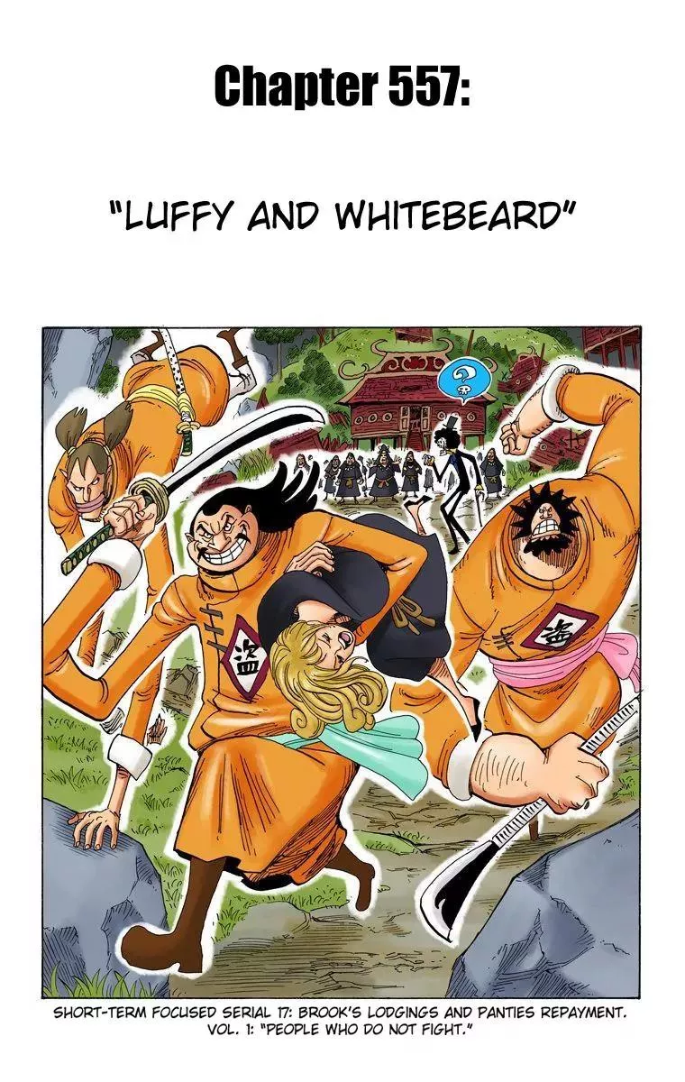 Read One Piece Chapter 557 - Luffy and Whitebeard Online