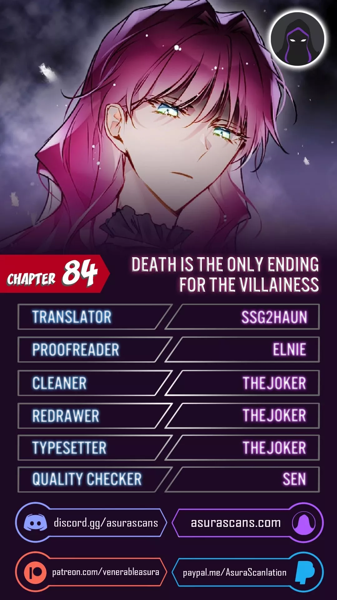 Read Death Is The Only Ending For The Villainess Chapter 84 Online