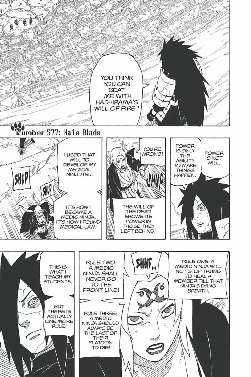 Read Naruto Chapter 577 - Hate Blade Online