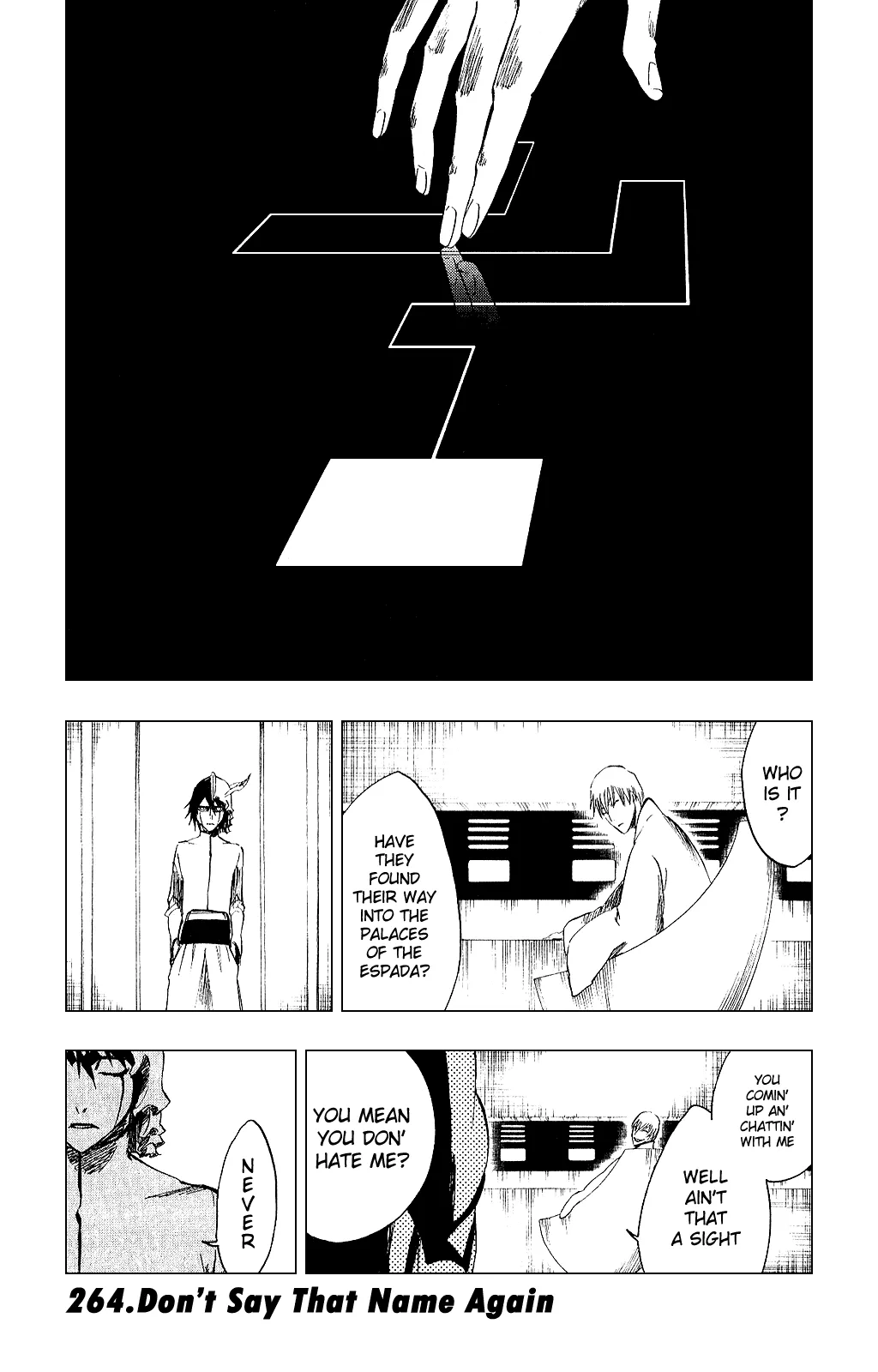 Read Bleach Chapter 264 - Don't Say That Name Again Online