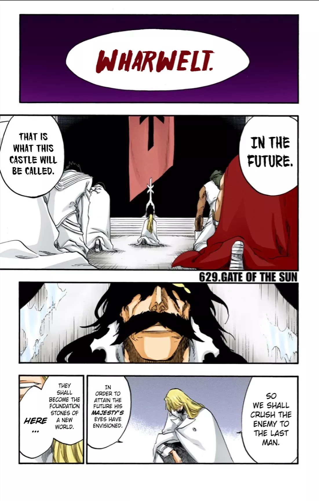 Read Bleach Chapter 629 - GATE OF THE SUN Online