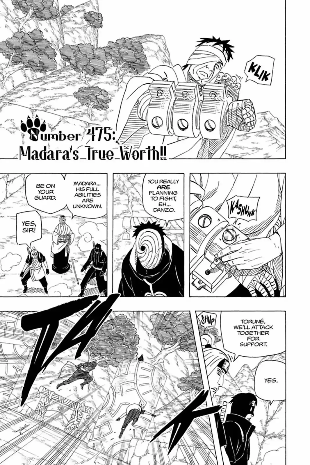 Read Naruto Chapter 475 - Madara's True Worth!! Online