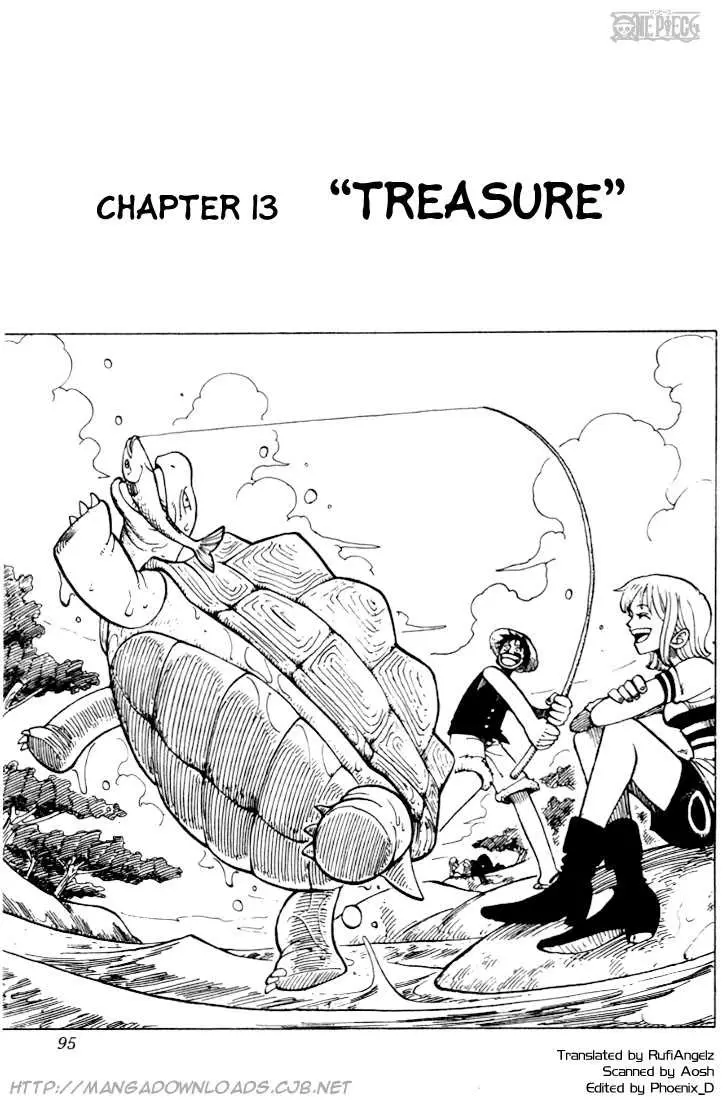 Read One Piece Chapter 013 - Treasure Online