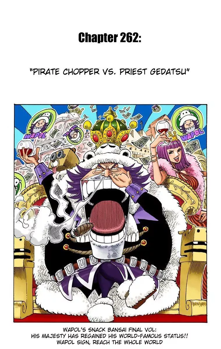 Read One Piece Chapter 262 - Pirate Chopper vs Priest Gedatsu Online