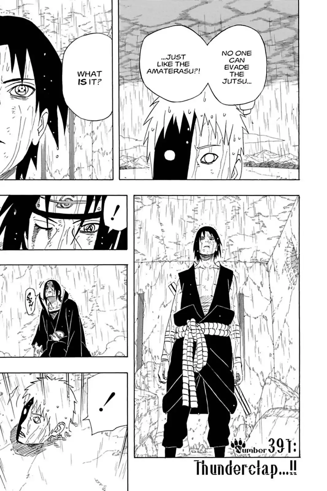 Read Naruto Chapter 391 - Thunderclap...!! Online