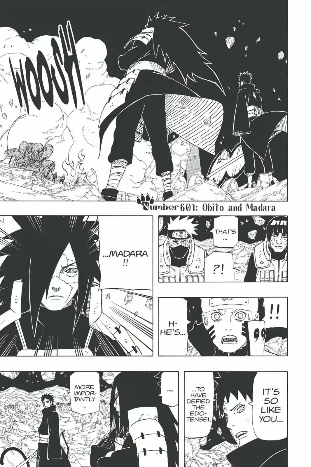 Read Naruto Chapter 601 - Obito And Madara Online