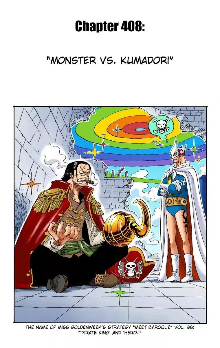 Read One Piece Chapter 408 - Monster vs Kumadori Online