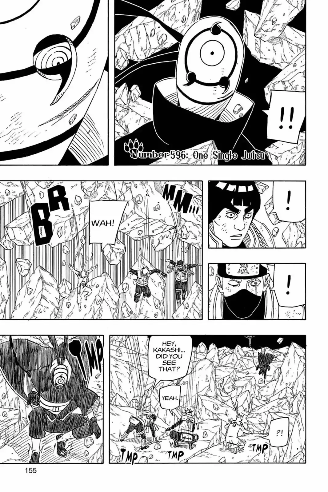 Read Naruto Chapter 596 - One Single Jutsu Online