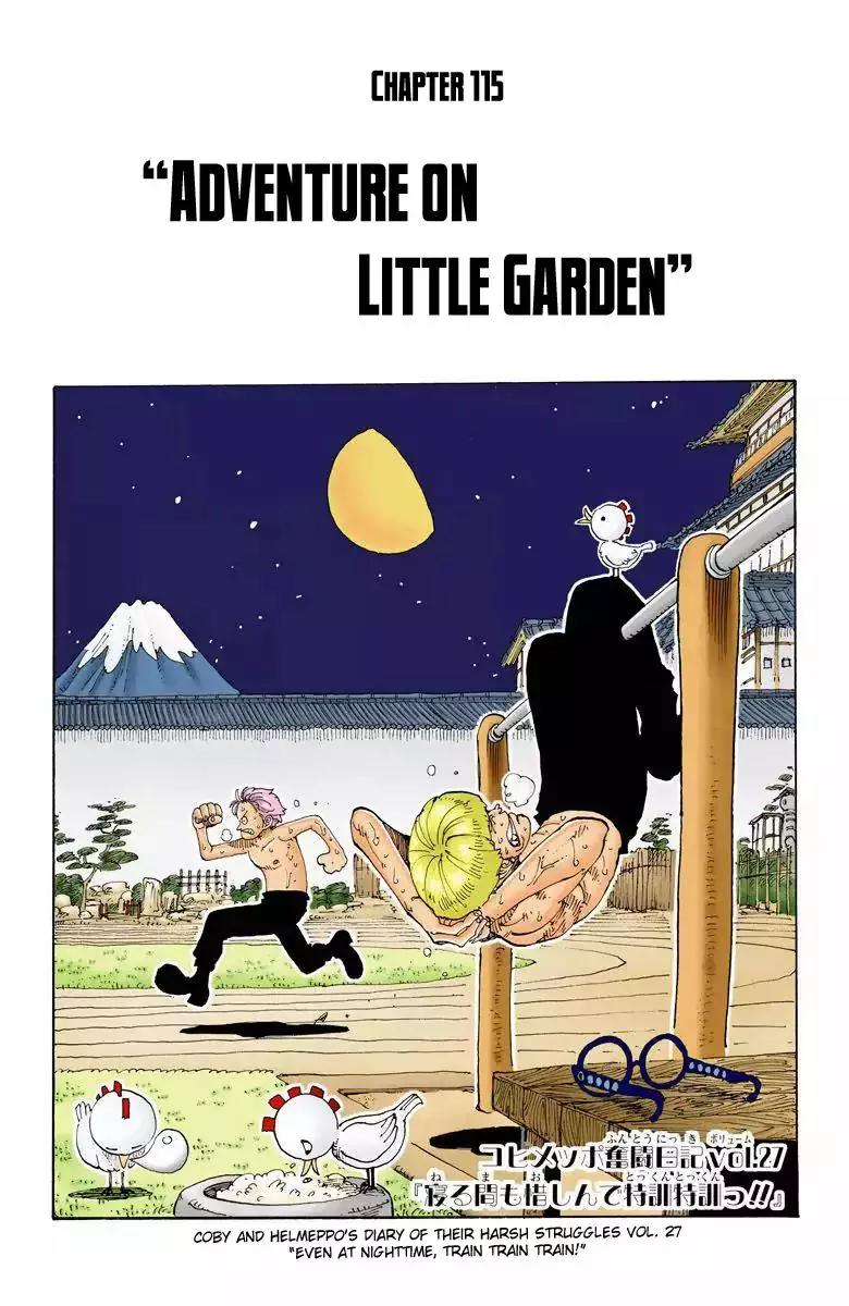 Read One Piece Chapter 115 - Adventure on Little Garden Online