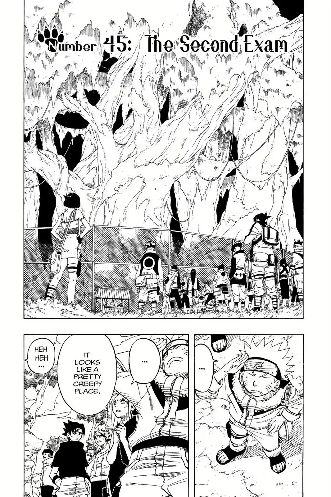 Read Naruto Chapter 45 - The Second Exam Online