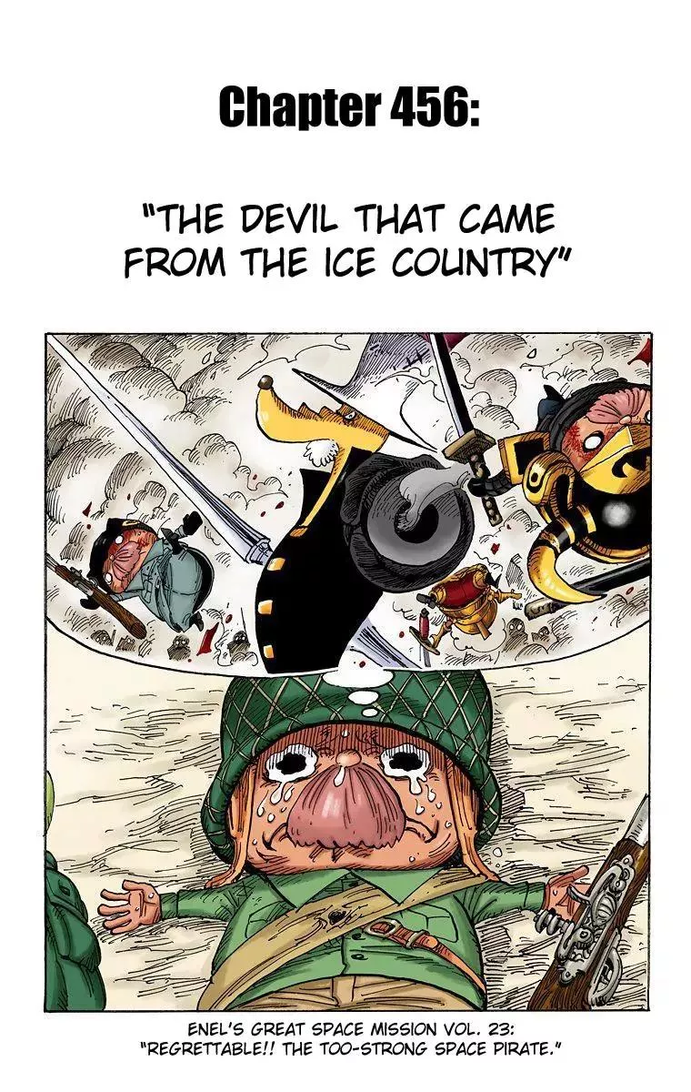 Read One Piece Chapter 456 - The Devil that Came from the Ice Country Online