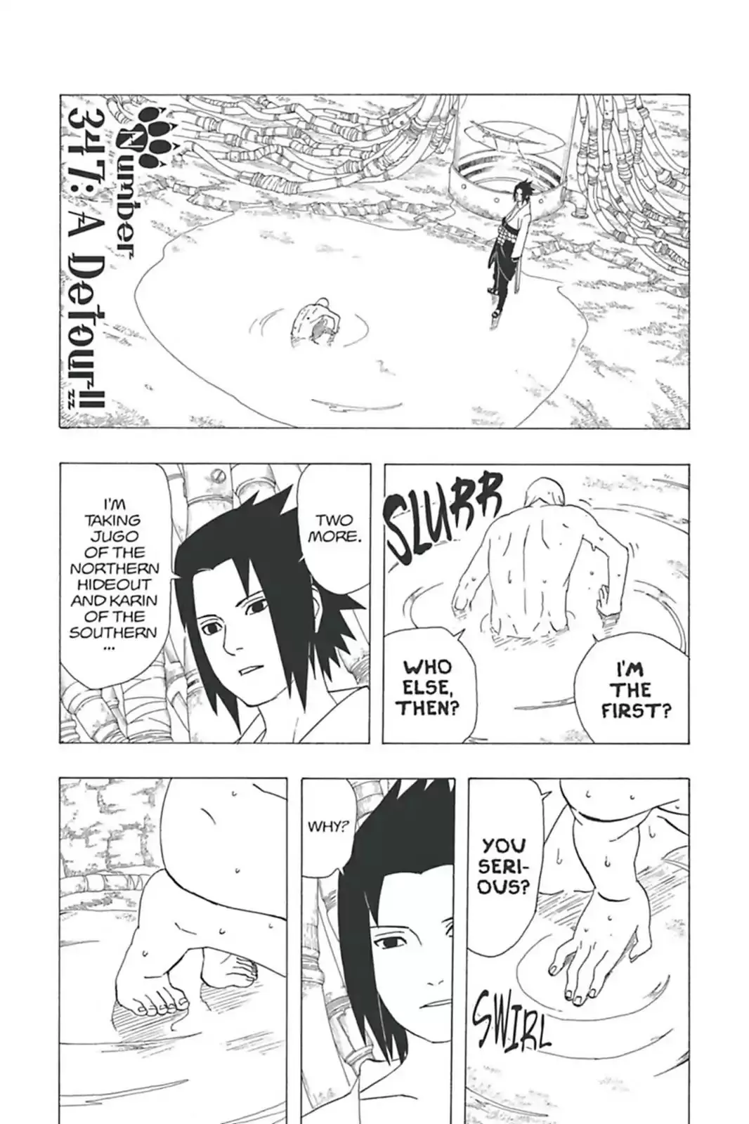 Read Naruto Chapter 347 - A Detour!! Online