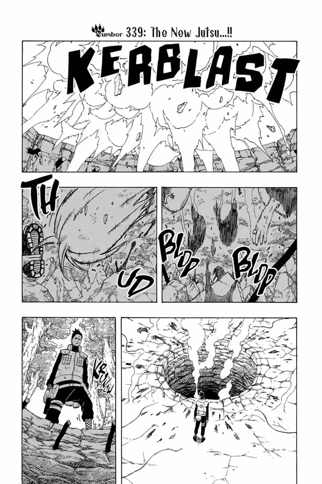 Read Naruto Chapter 339 - The New Jutsu...!! Online