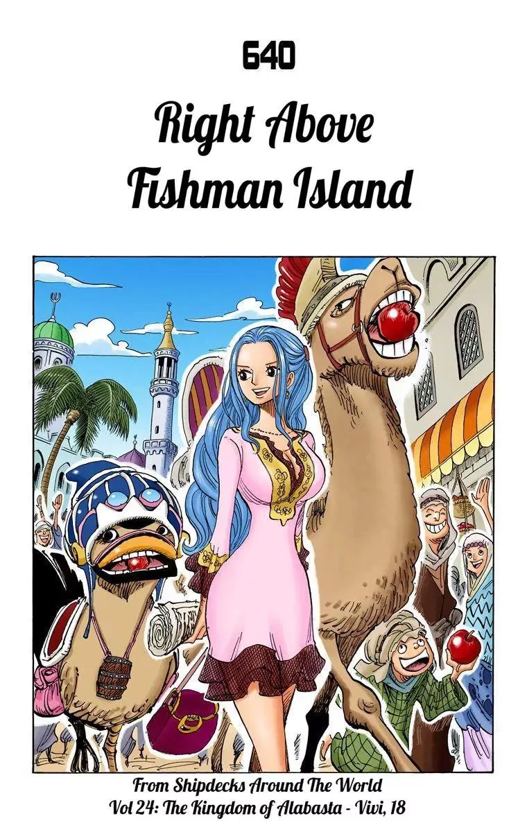 Read One Piece Chapter 640 - Right Above Fishman Island Online