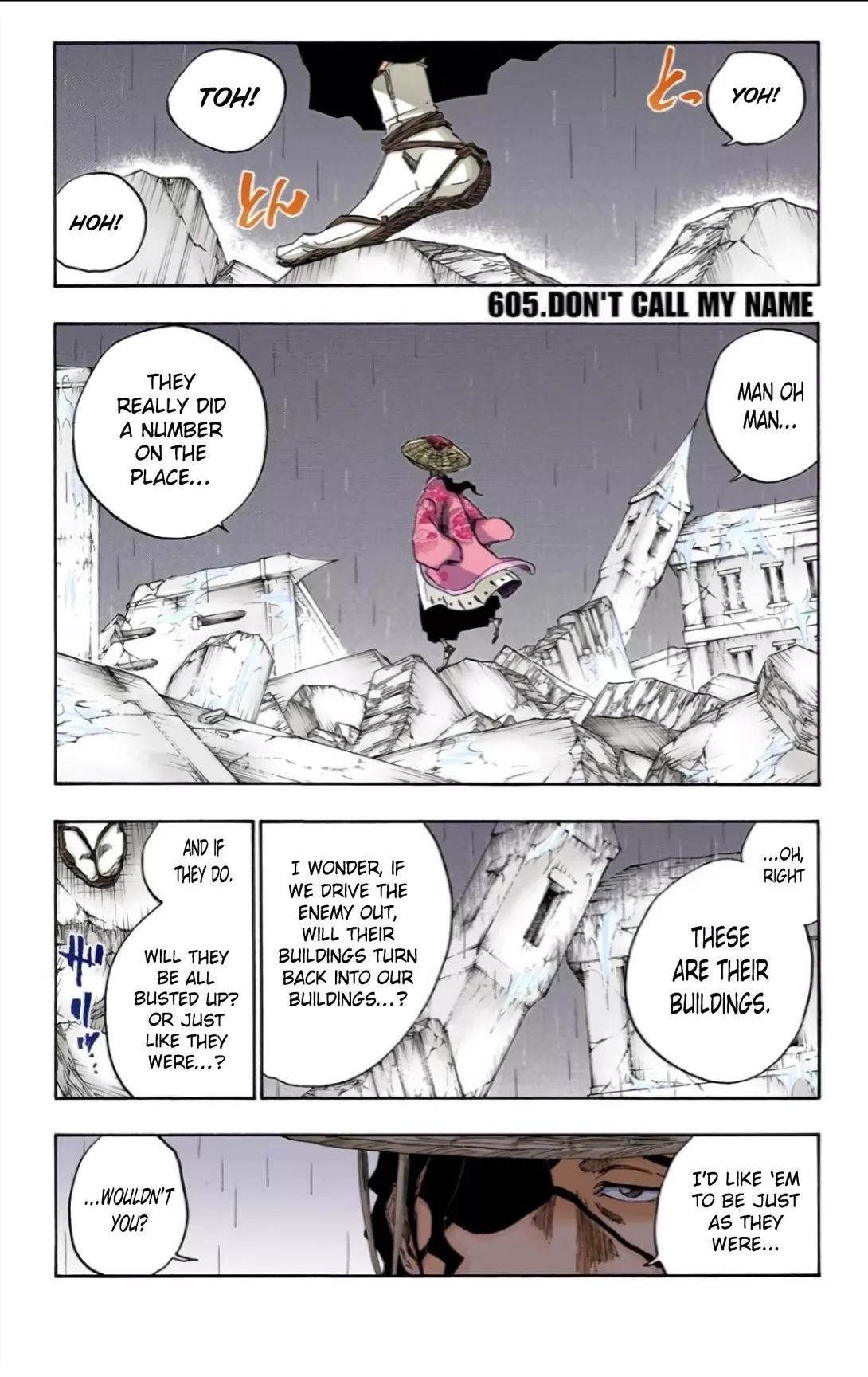 Read Bleach Chapter 605 - Don't Call My Name Online