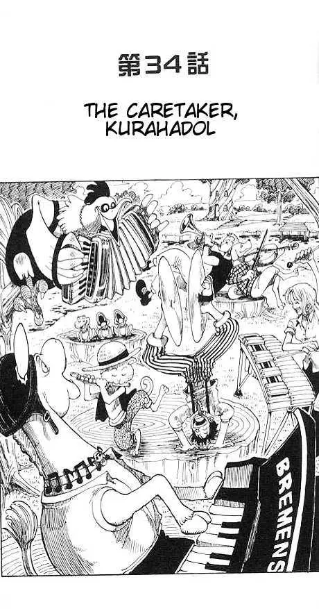 Read One Piece Chapter 034 - The Caretaker, Kurahadol Online